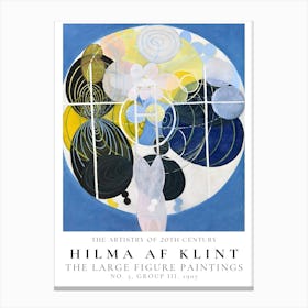 Hilma Af Klint Large Figure Paintings Canvas Print