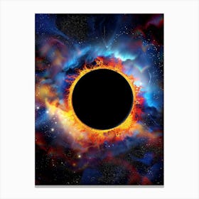 Black Hole In Space 1 Canvas Print