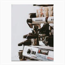 Coffee Machine Canvas Print