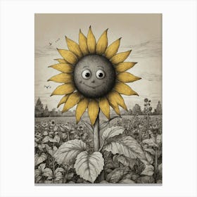 Sunflower 11 Canvas Print