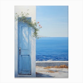 Blue Door 23 Canvas Print