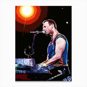 coldplay band music 4 Canvas Print