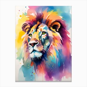 Lion Painting 11 Canvas Print