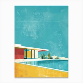 California House 17 Canvas Print