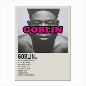 Matybate Goblin Poster Tyler The Creator Minimalist Album Poster Decorative Canvas Print