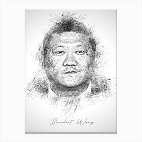 Benedict Wong Canvas Print