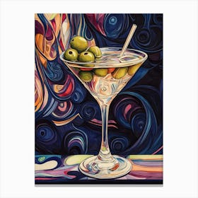 Modern Martini 2 Canvas Print