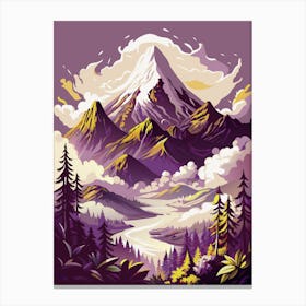 Mountain Landscape 6 Canvas Print