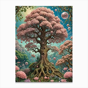 Alien Tree no2 Canvas Print