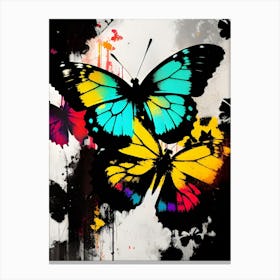 Colorful Butterflies 90 Canvas Print