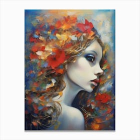 'Flora' 1 Canvas Print