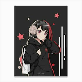 Anime Girl, Cute Anime Girl, Cute Anime Girl, Cute Anime Girl Canvas Print