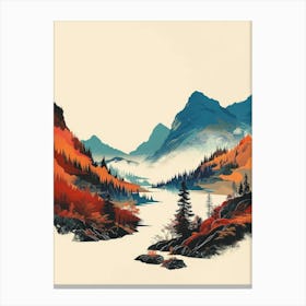 Landscape Painting 64 Canvas Print