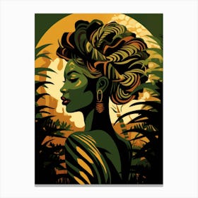 African Woman 33 Canvas Print