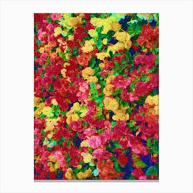 Mixed Flowers Canvas Print