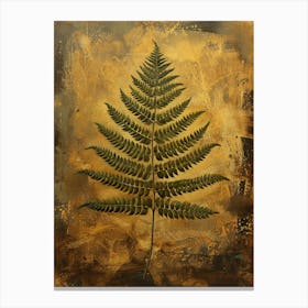 Pteris Fern Painting 2png Canvas Print