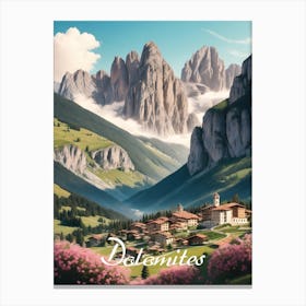 Dolomites 1 Canvas Print