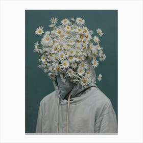 Daisy Head Canvas Print