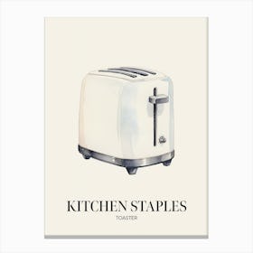 Kitchen Staples Toaster 2 Canvas Print
