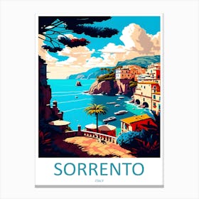 Italy Sorrento Travel Canvas Print