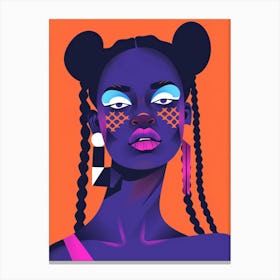 Afro-Futurism 10 Canvas Print