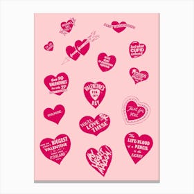 Valentine Love Canvas Print