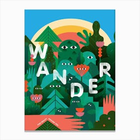 Wander Canvas Print