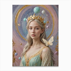 Butterfly Queen Canvas Print