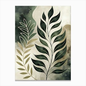 Minimalist Botanical 03 Canvas Print