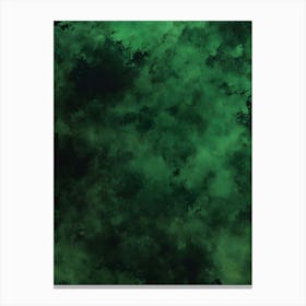 Dark Green Background Canvas Print