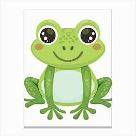 Cute Frog 7 Canvas Print