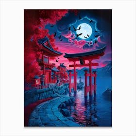 Japanese Torii Gate Canvas Print