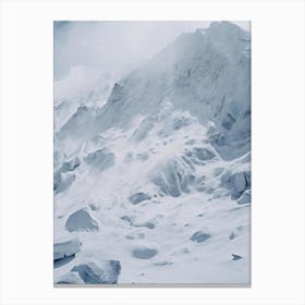 Snowy Mountain 2 Canvas Print