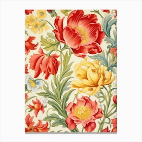 Floral Wallpaper 59 Canvas Print