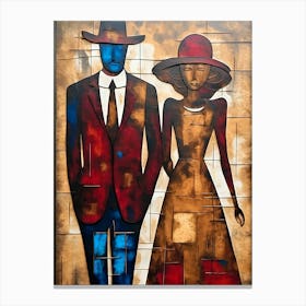 Bonnie and Clyde Canvas Print