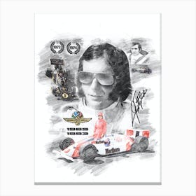 Emmerson Fittipaldi Canvas Print