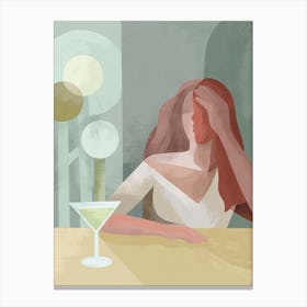 The Exhausted Mother Canvas Print