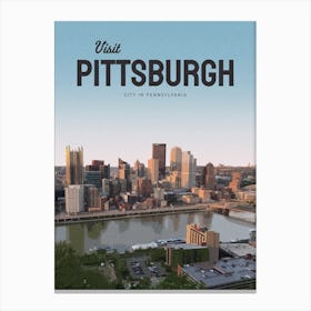 Pittsburgh Cityscape Canvas Print