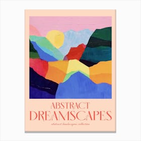 Abstract Dreamscapes Landscape Collection 20 Canvas Print