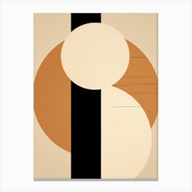 Abstract Melodies; Bauhaus Reflections Canvas Print