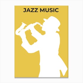 Jazz Music Canvas Print