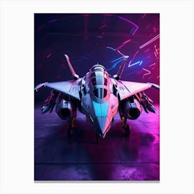 Futuristic Fighter Jet 1 Canvas Print