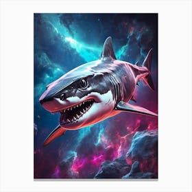 Galaxy Shark Canvas Print