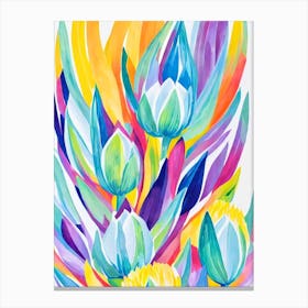 Artichoke Marker vegetable Canvas Print