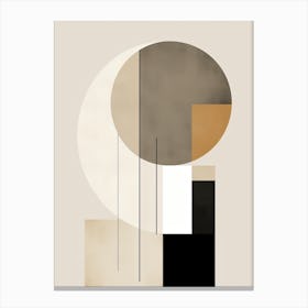 Abstract Bauhaus Canvas Print