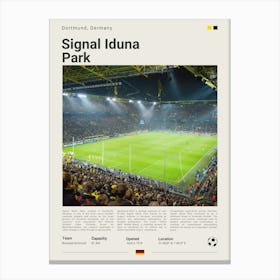 Borussia Dortmund - Signal Iduna Park 1 Canvas Print