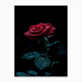 Dark Rose 59 Canvas Print