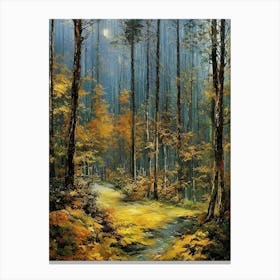 Walk In The Woods 9 Canvas Print