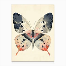 Colourful Insect Illustration Butterfly 32 Canvas Print