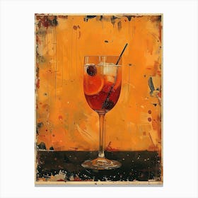 Aperol Spritz Art Print 41 Canvas Print